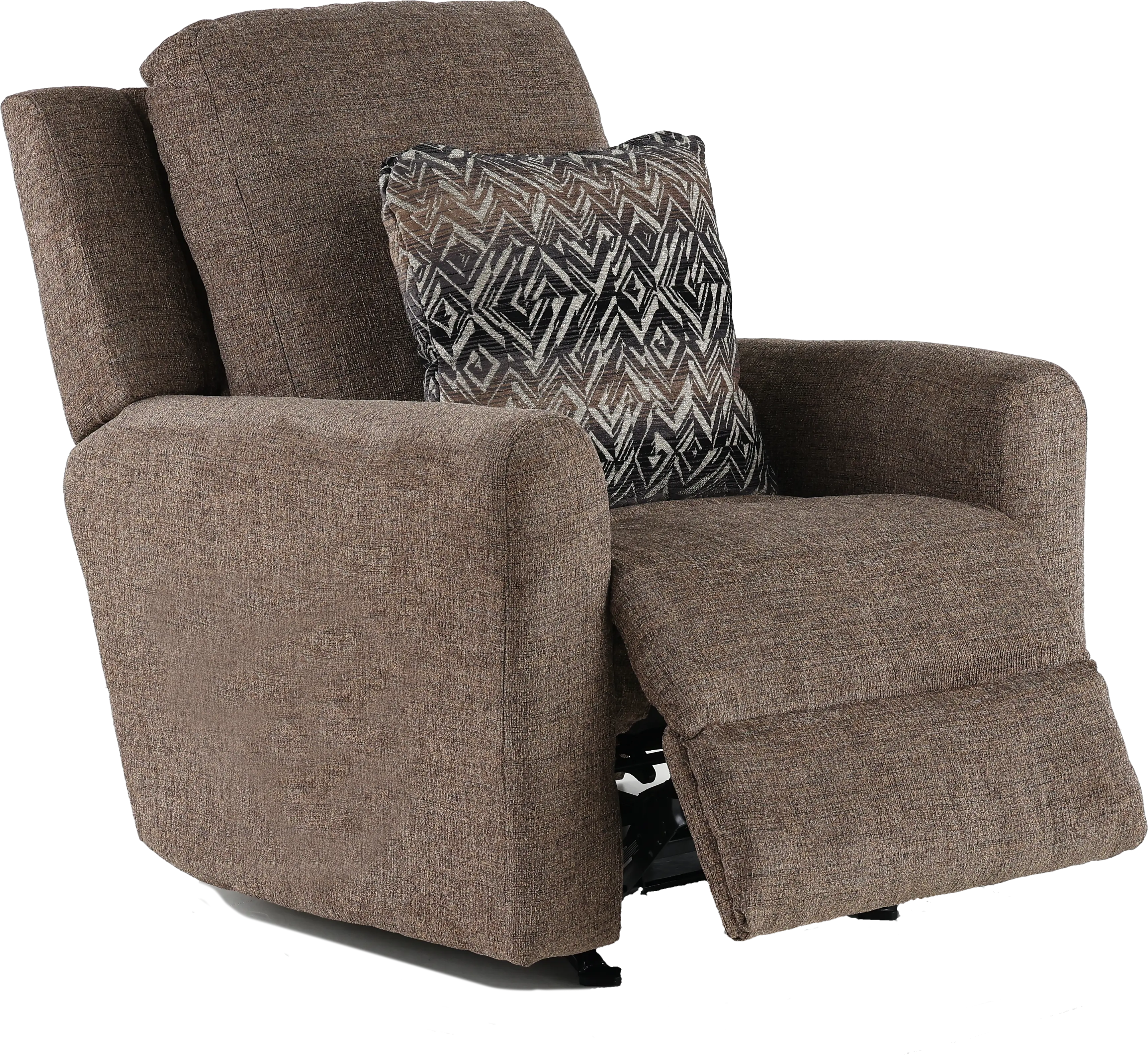 Calvin Otter Brown Wall Hugger Power Recliner