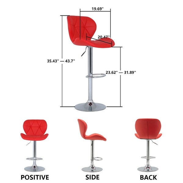 Dining and Kitchen Bar Chairs 2 Pieces