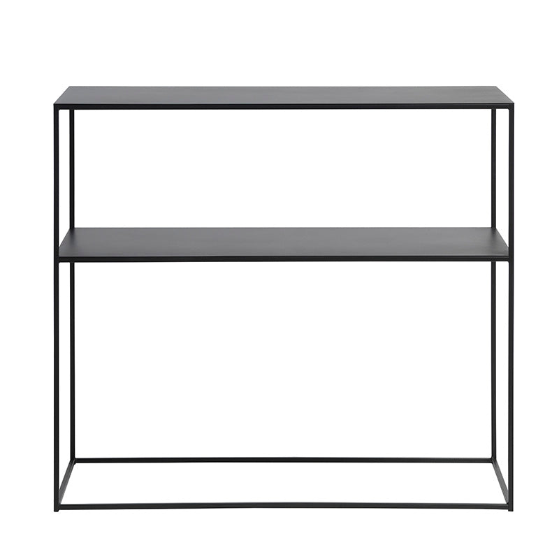 PEBBLE Console Table 90cm - Black