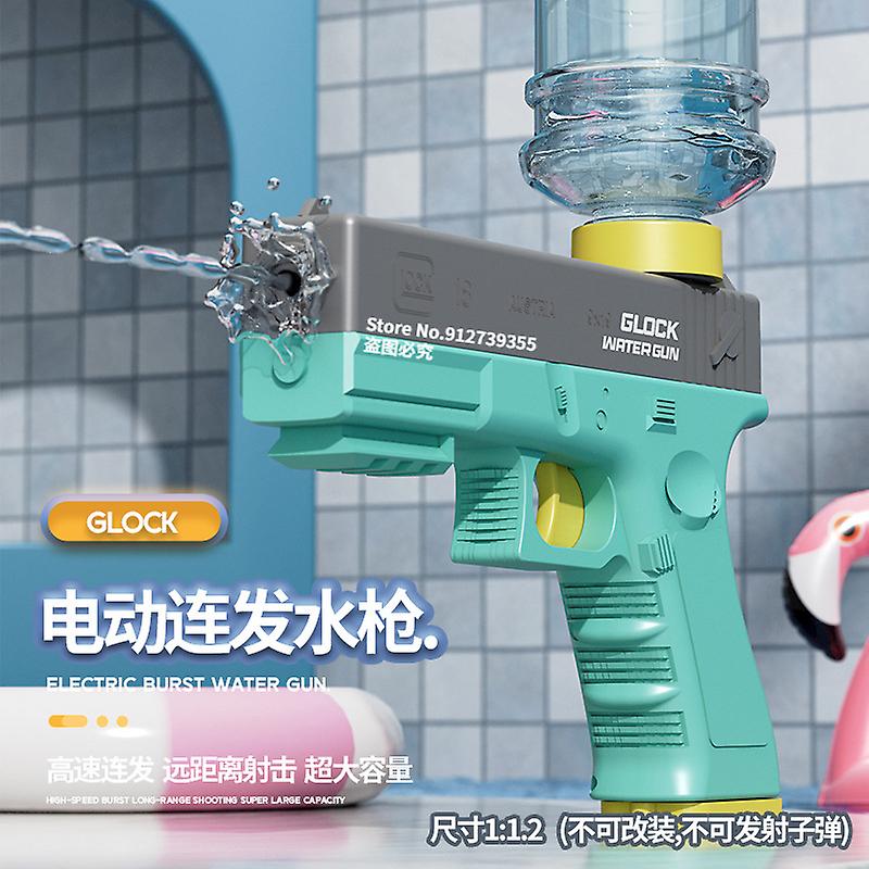 Born Pretty Glock Electric Burst Water Gun High-pressure Water Spray Water Fight Colt Water Outdoor Boy Play Water Toys