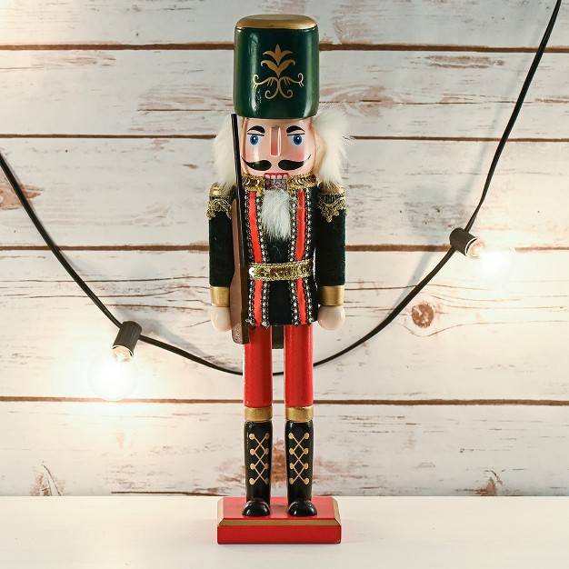 Ornativity Christmas Toy Soldier Wooden Nutcracker 15 In