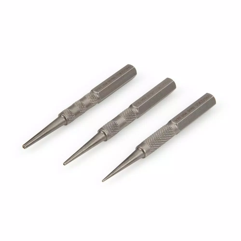 TEKTON 1/32， 1/16， 3/32 in. Nail Sets (3-Piece) and#8211; XDC Depot