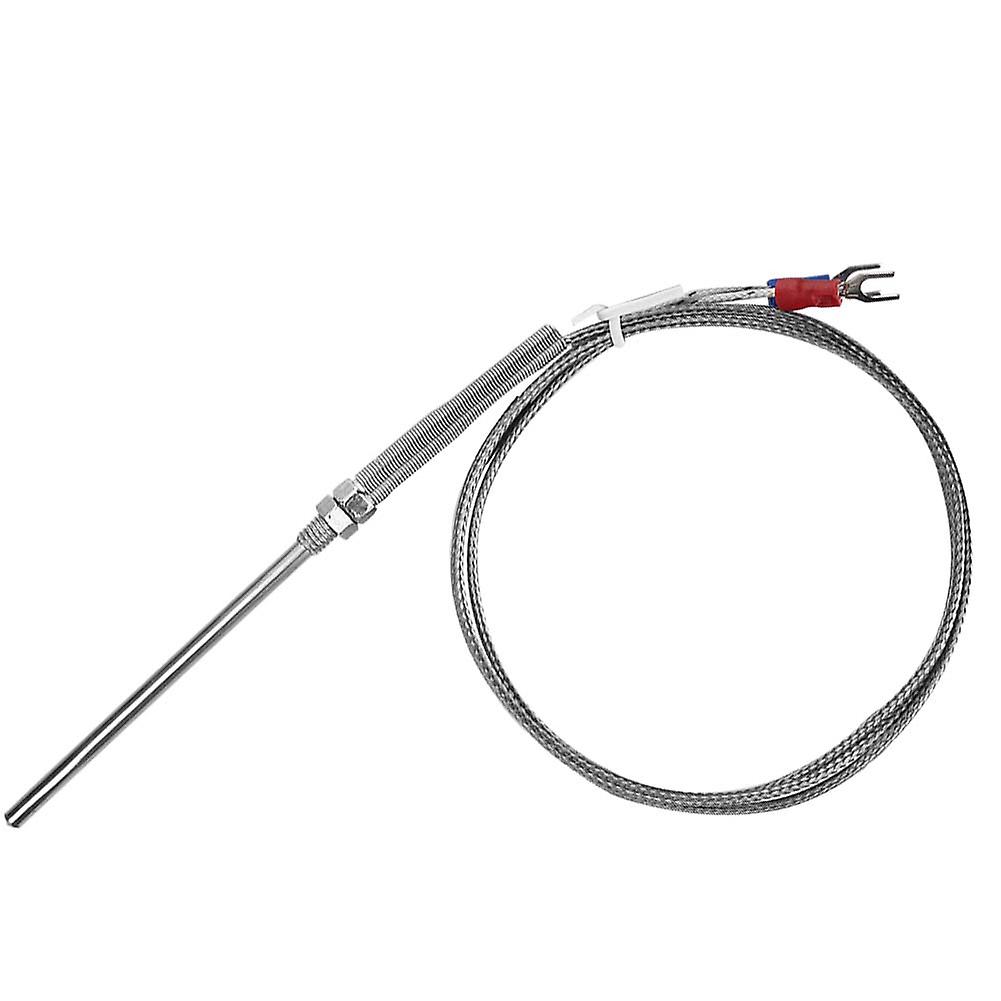 M8 Thread Type K Thermocouple 50mm Probe Temperature Sensor Wire 0-400 (1 M)