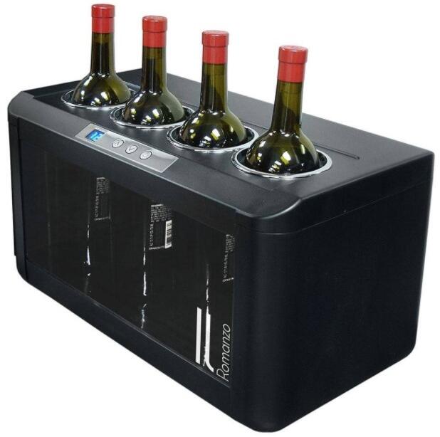 Vinotemp ILOW004 Il Romanzo Series 19 Inch Black Wine Cooler