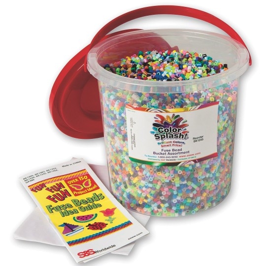 S S Worldwide Fuse Bead Bucket