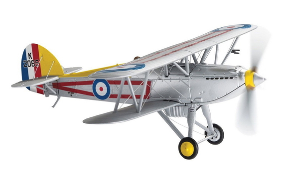 Corgi CG27304 Raf Hawker Fury 1/72 K2065 Sqn 1 Tan...