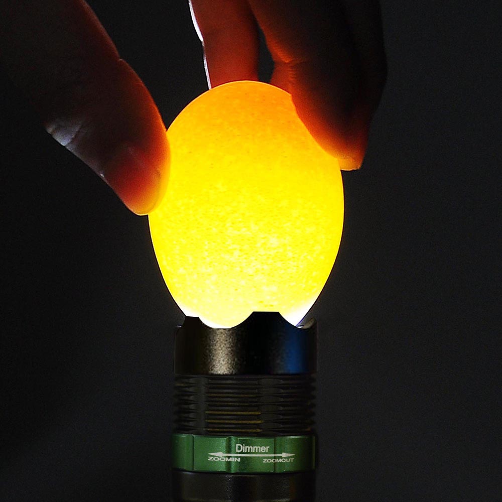 Yescom 5w LED Egg Tester Torch Handheld Egg Candler Cool Lite Light