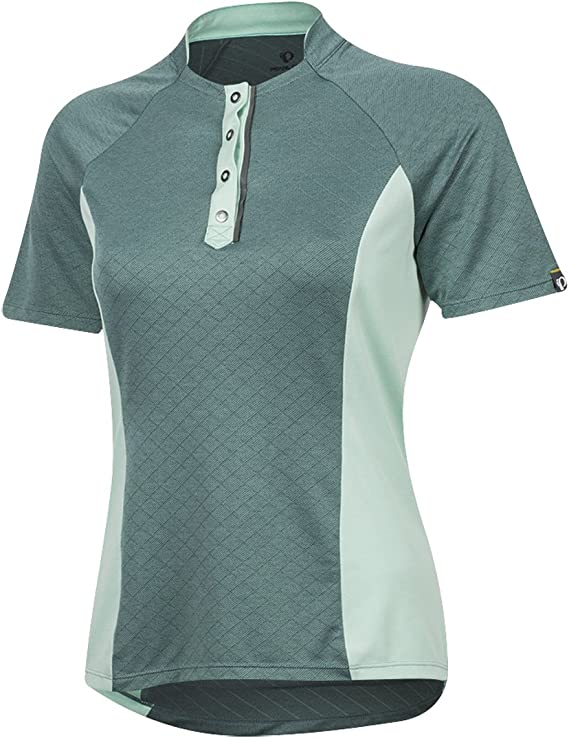 Pearl Izumi Select Escape Texture Short Sleeve Road Jersey - Womens -Arctic Twill-Mist Green