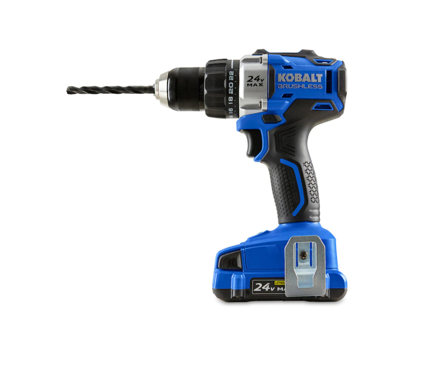 Kobalt KDD 1424A-03 24-volt Max 1/2-in Brushless Cordless Drill (1-Battery Included and Charger Included)