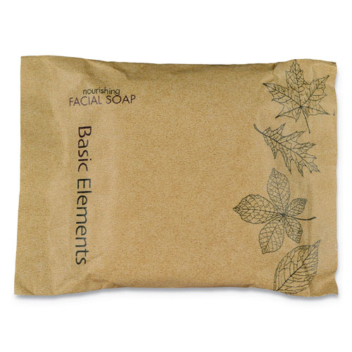 Basic Elements Facial Soap Bar | Clean Scent， 0.71 oz Box， 500