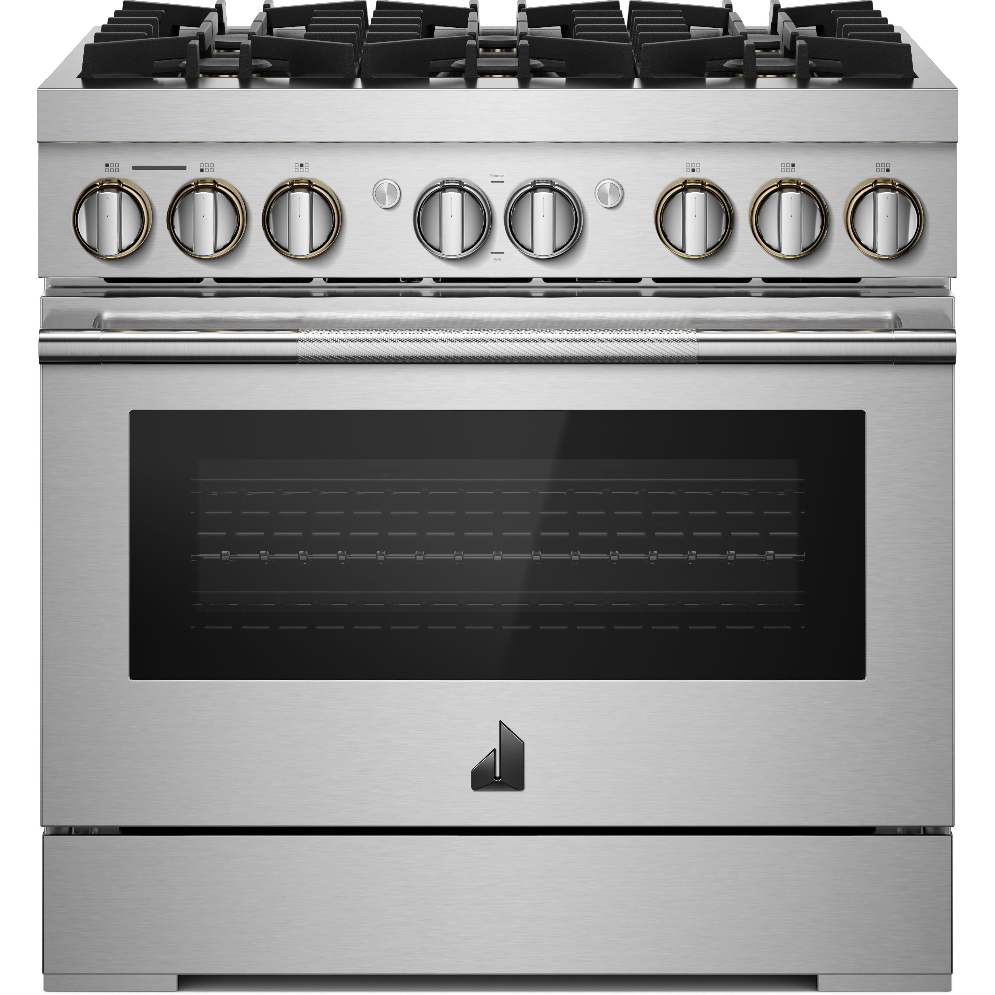 JennAir 36-inch Freestanding Dua-Fuel Range with JennAir® Culinary Center JDRP436HL