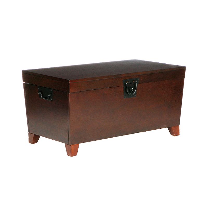 Pyramid Espresso Trunk Coffee Table