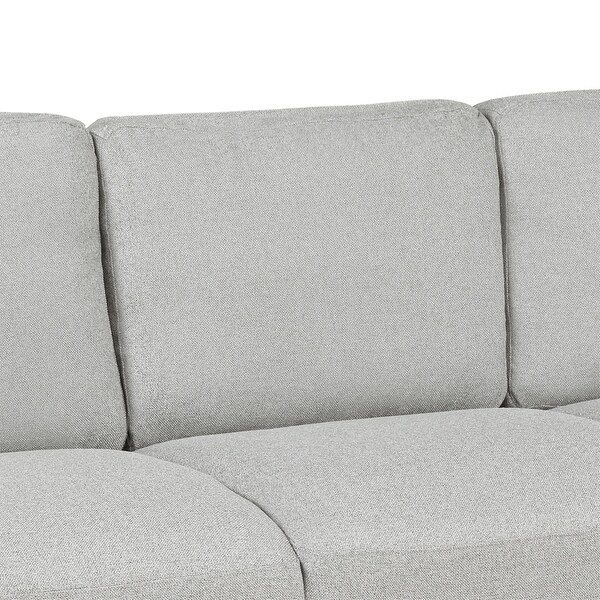 3-Seat Sofa Living Room Linen Fabric Sofa