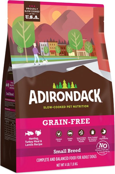 Adirondack Herring Turkey Meal and Lentils Recipe Grain-Free Dry Dog Food