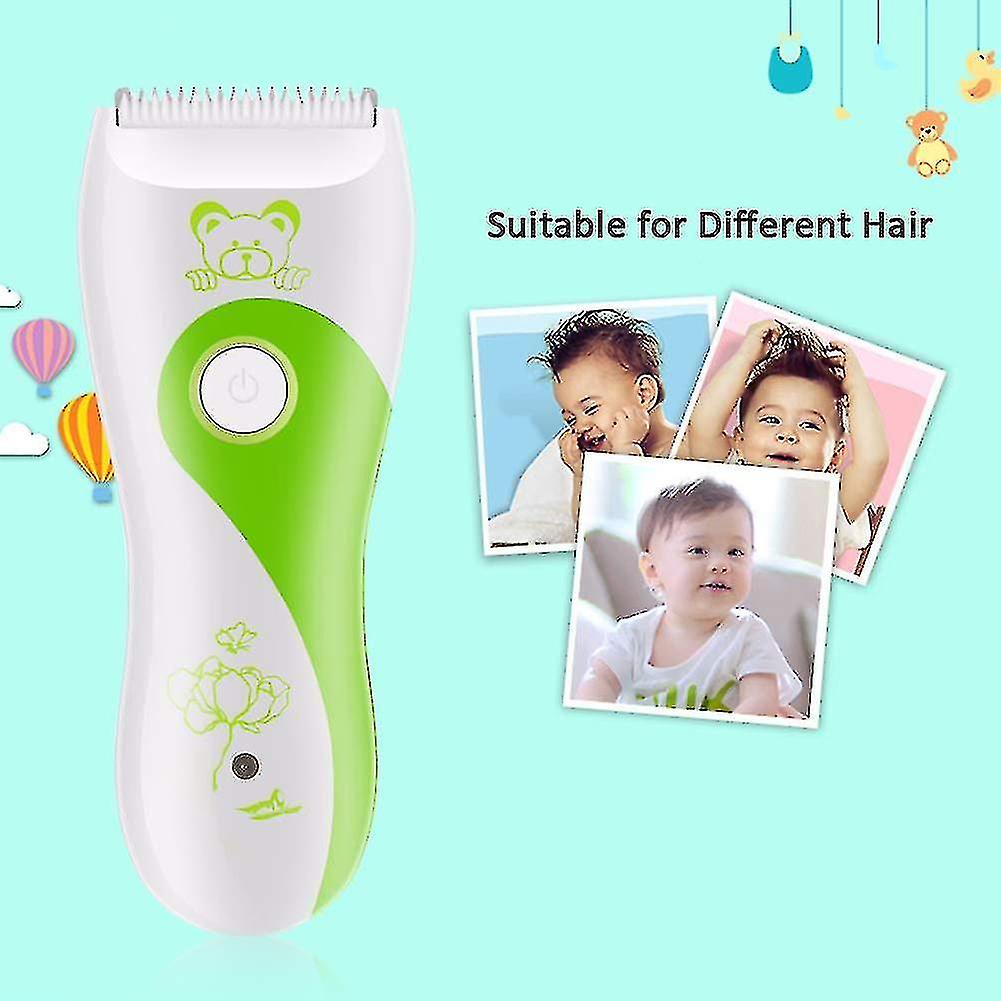 Baby Hair Clipper， Silent Hair Trimmer， Usb Rechargeable Waterproof