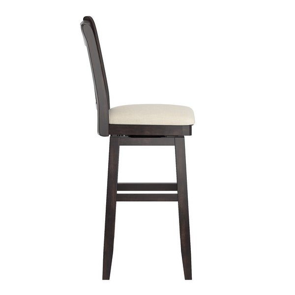 Sheena Bar Stool with Swivel， Oak