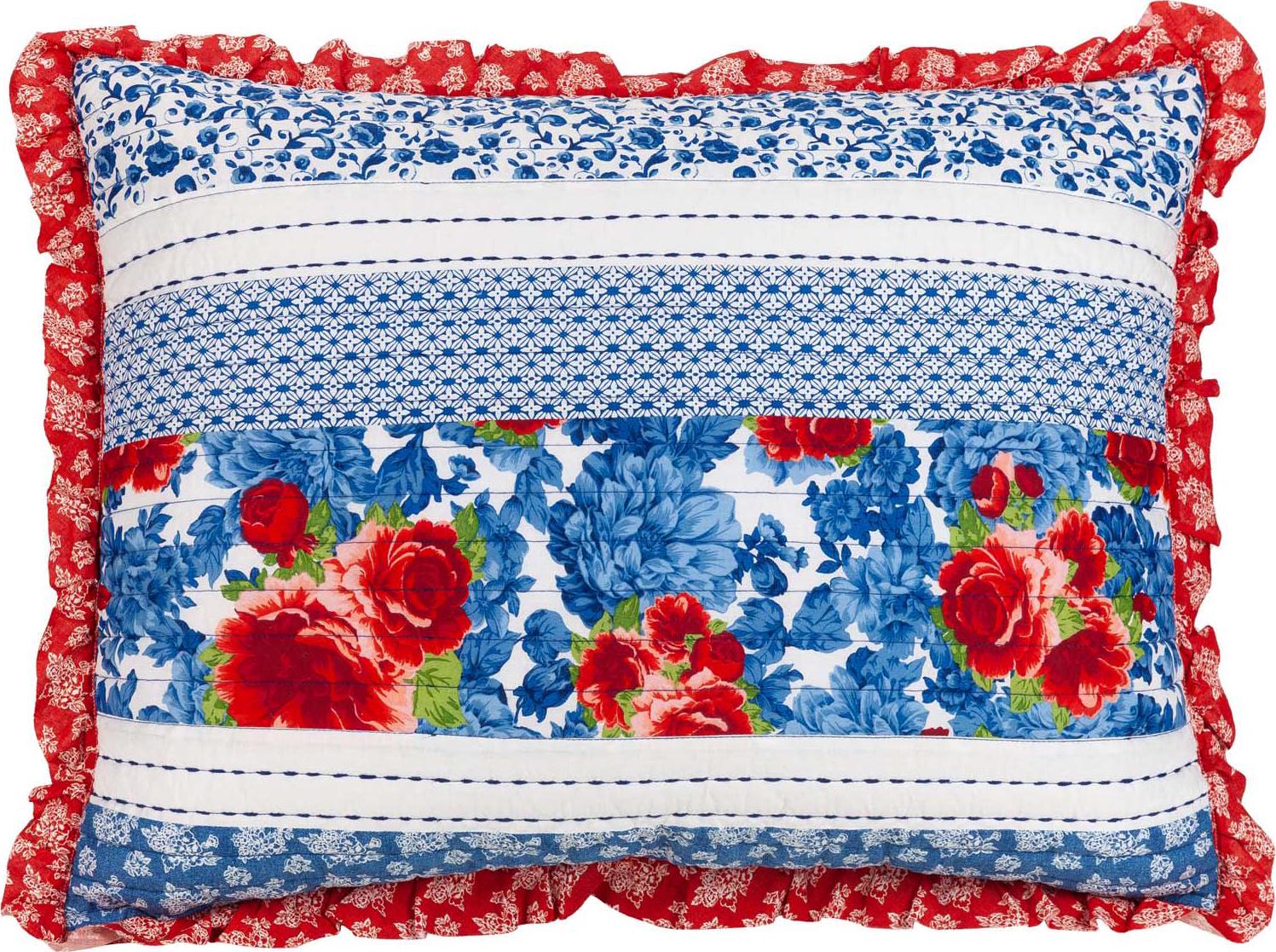 The Pioneer Woman Blue Heritage Floral Cotton Full