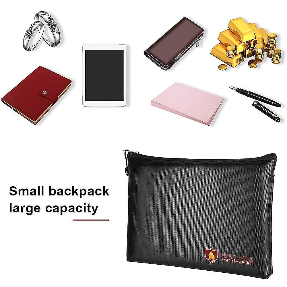 Document Bag， -ant Zippered Pocket