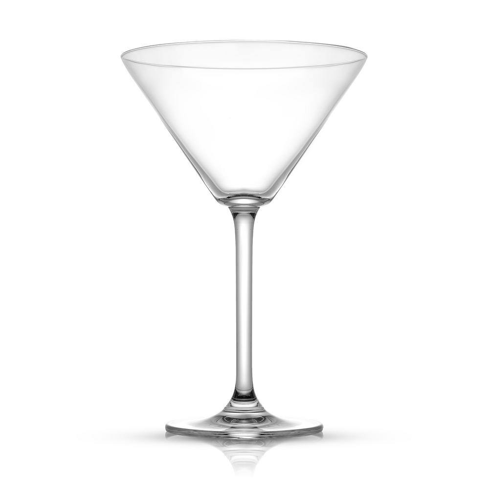 JoyJolt Olivia 9.2 oz. Clear Crystal Cocktail Martini Glass (Set of 4) MC202127