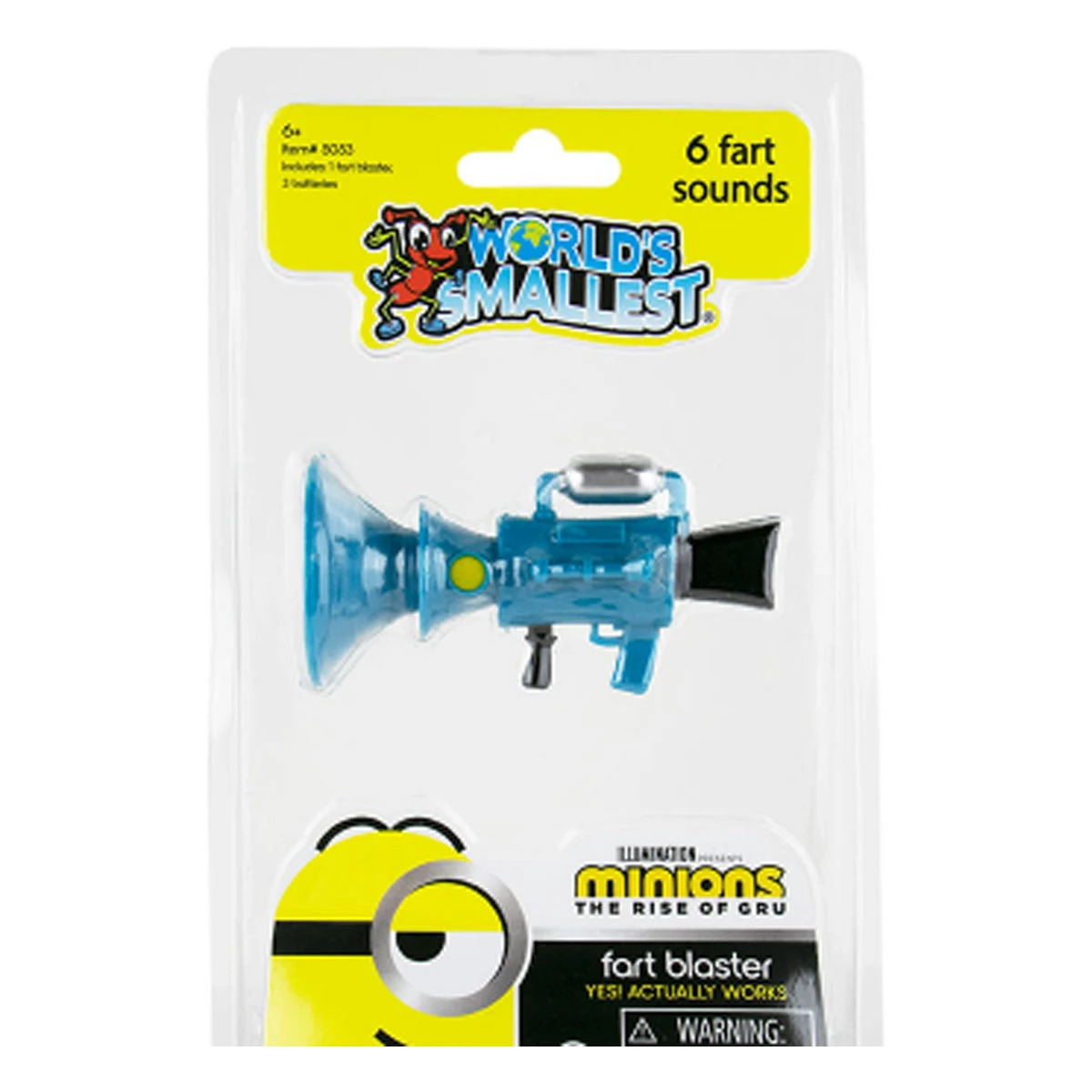 World's Smallest Illumination's Minions: The Rise of Gru Fart Blaster