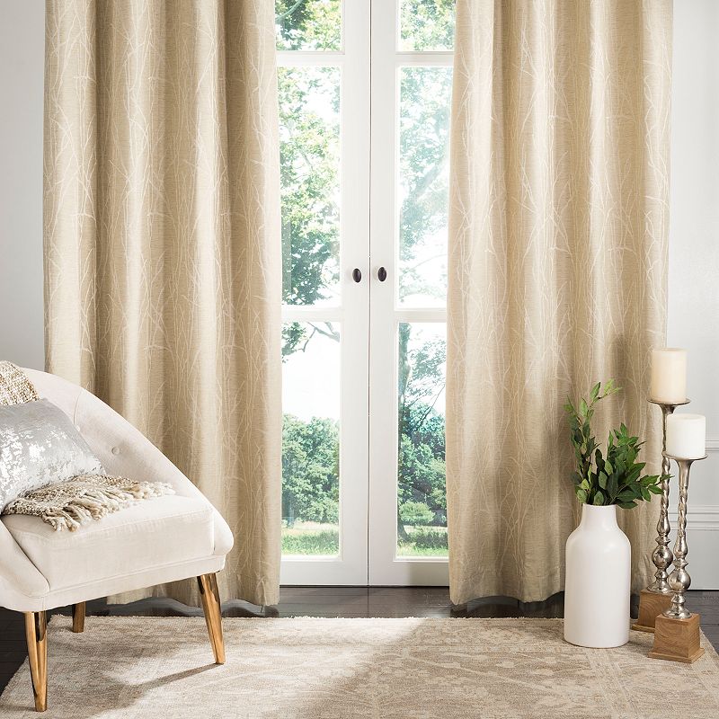 Safavieh 1-Panel Veria Window Curtain