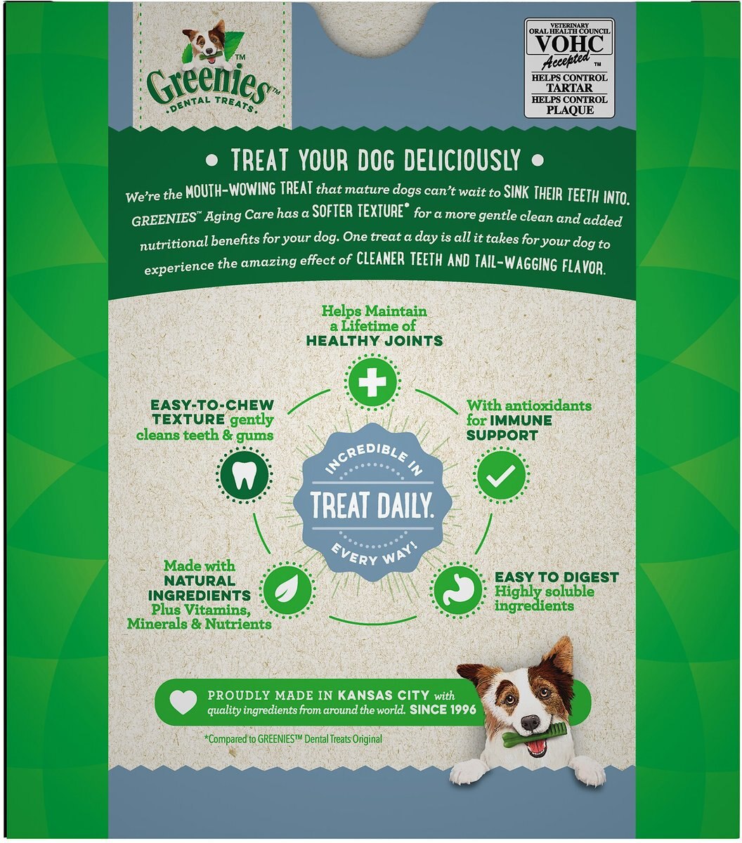 Greenies Aging Care Petite Dental Dog Treats