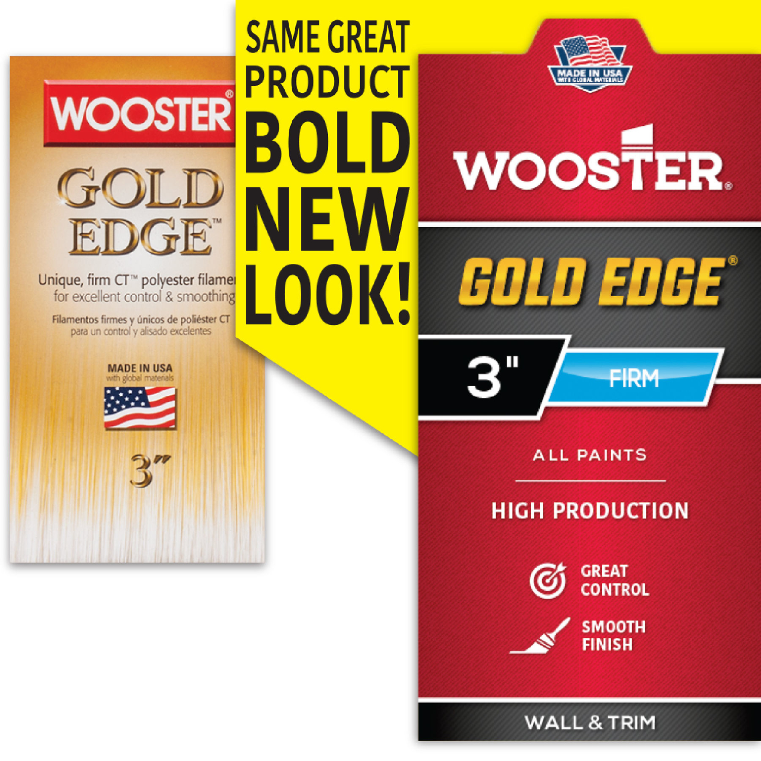 Wooster Gold Edge 2-1/2 in. Angle Paint Brush