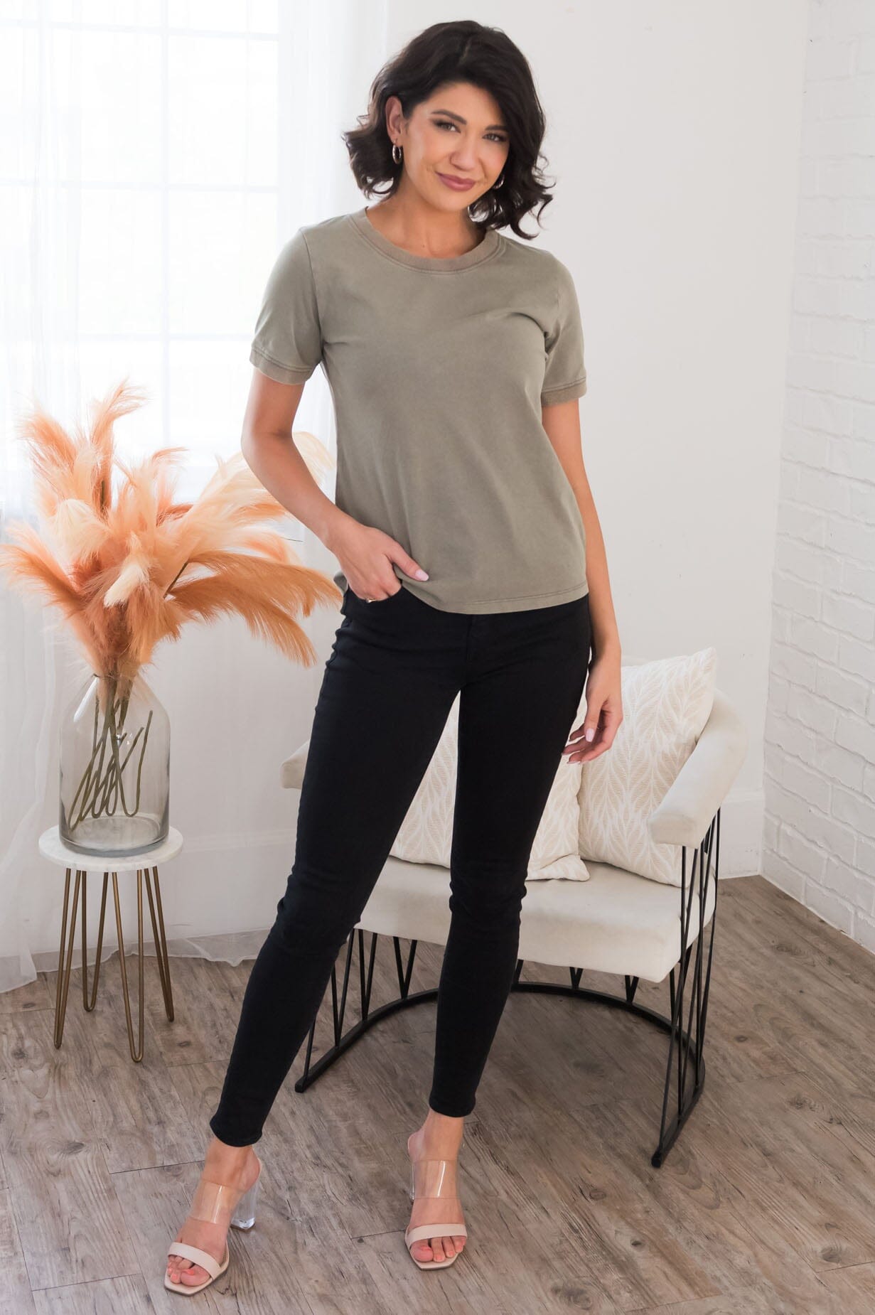 Calm & Collected Modest Top