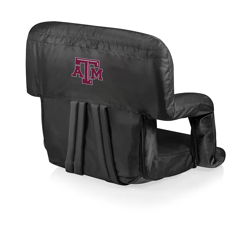 Picnic Time Texas AandM Aggies Ventura Portable Recliner Chair