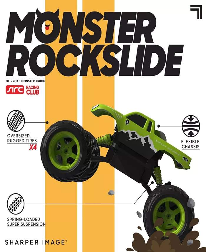 Sharper Image Toy RC Monster Rockslide  2.4 GHz Off-Road Monster Truck