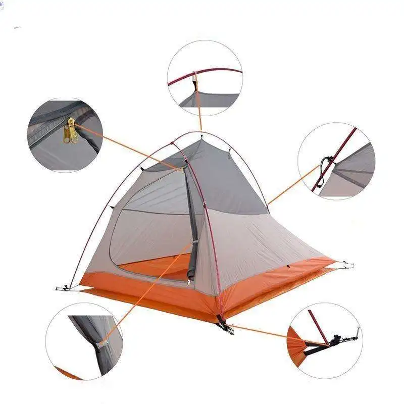 Automatic Ultra Light 2 3 person hiking ice fishing Pop up tent Outdoor Camping Alpine waterproof