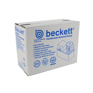 BECKETT Large 230-Volt Condensate Removal Pump with Safety Switch and 50 ft. Maximum Lift CB502UL