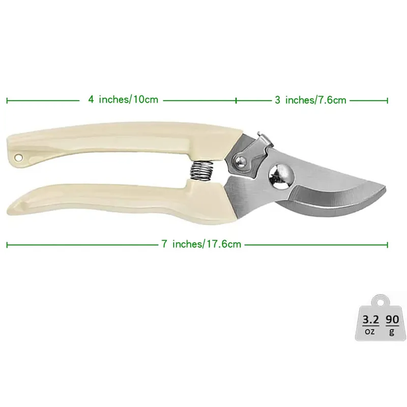 Handle Tool Garden Flower Scissors Lightweight Hand Pruners Make Cut Smooth   Clean