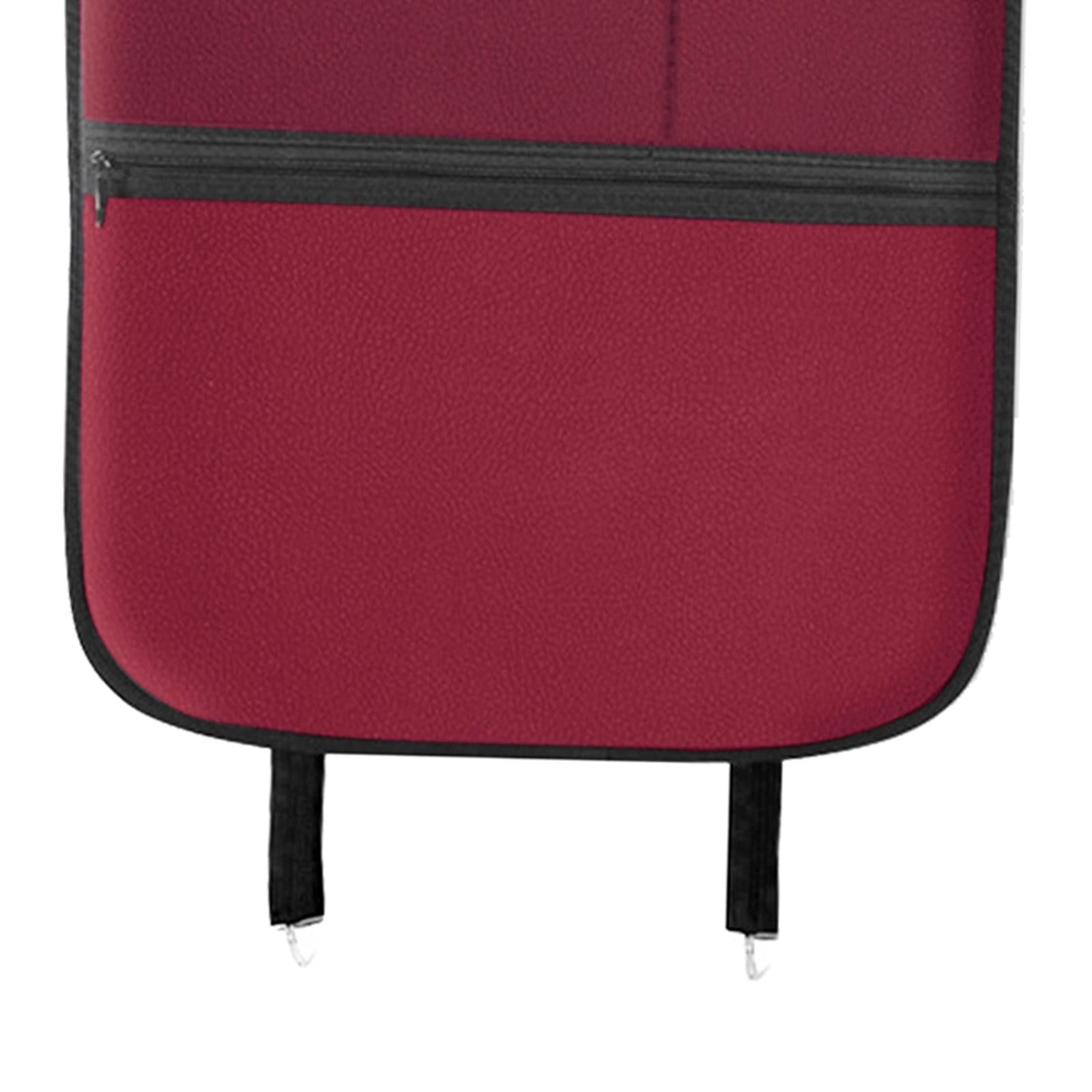 Car seat back protectors， covers for the back of your front Red Large