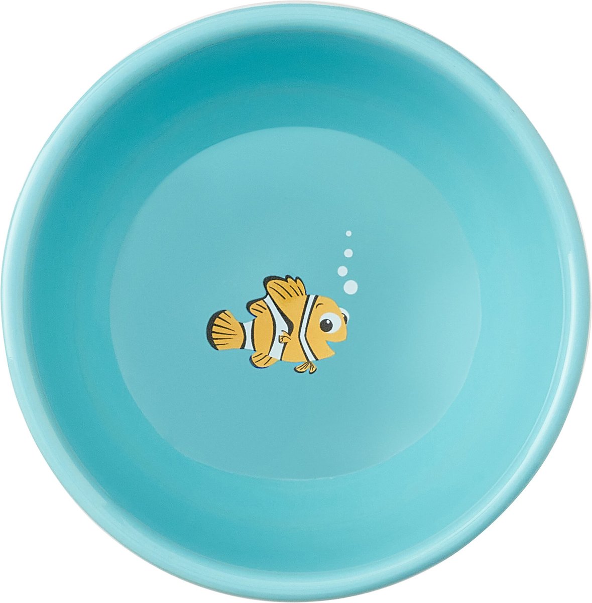 Pixar Finding Nemo Short Shape Non-Skid Elevated Ceramic Cat Bowl