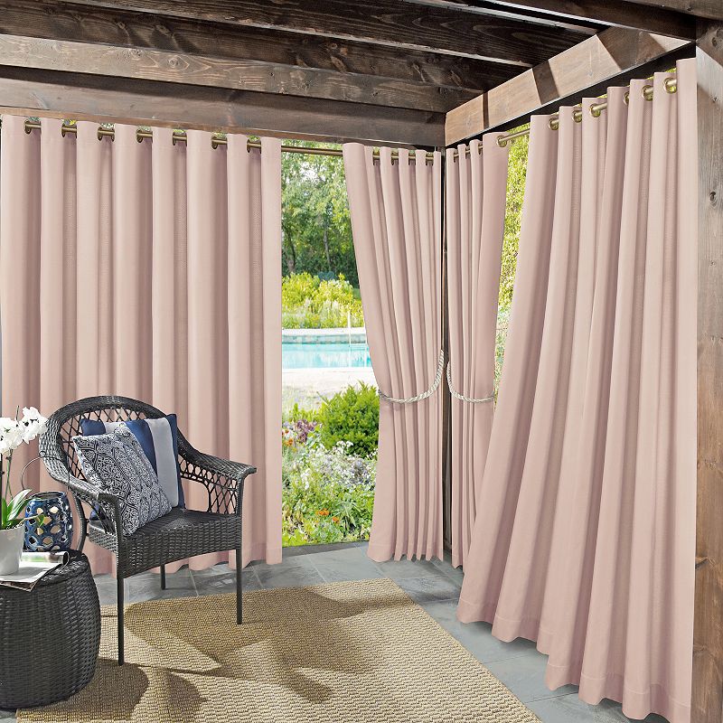 Sun Zero Sailor Indoor/Outdoor Fade Resistant + UV Protectant Curtain Panel