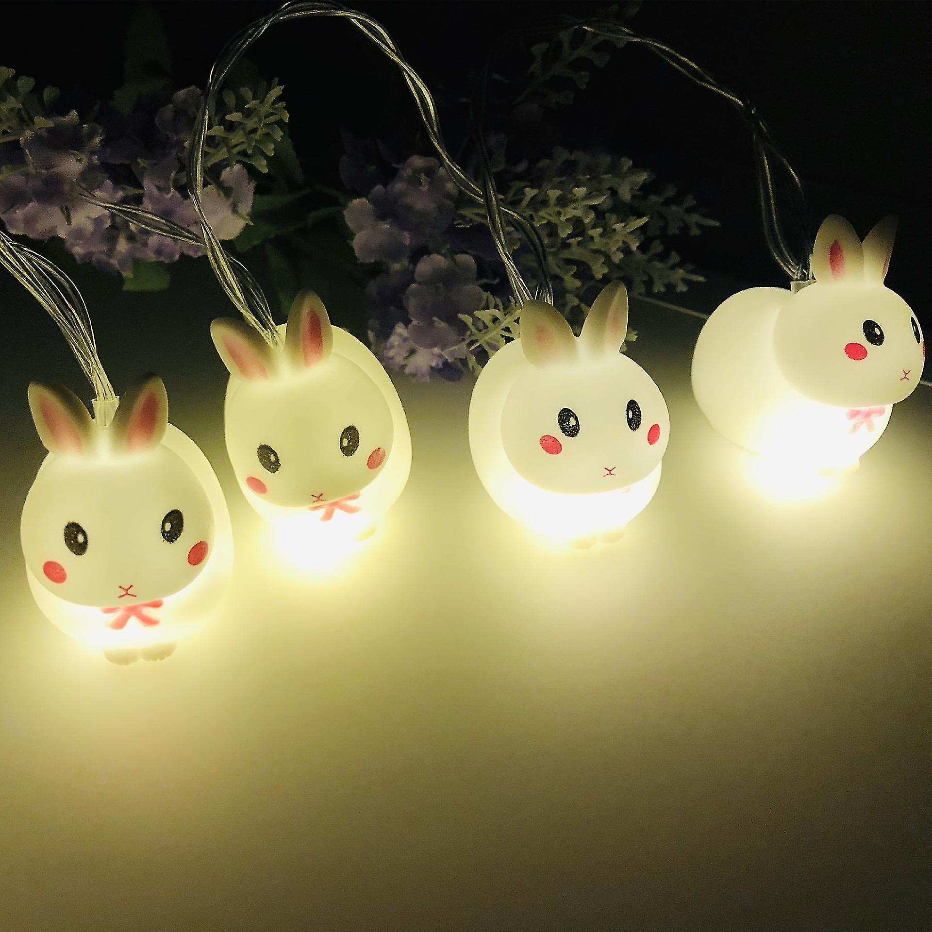 Easter Decoration Easter Bunny 20 Led Fairy Lights Decoration 300cm (without Battery)