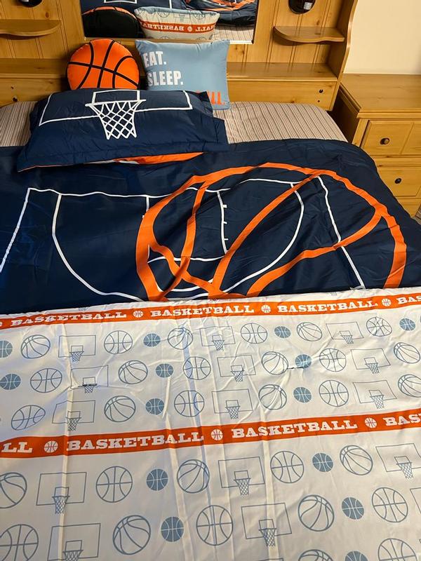 Basketball Game Reversible Comforter Set