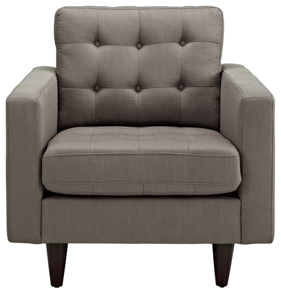 Empress Armchair Upholstered Fabric  Set of 2   Midcentury   Living Room Furniture Sets   by Modern Furniture LLC  Houzz