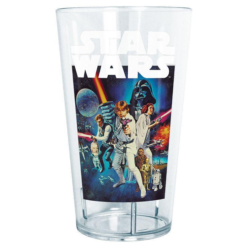 Star Wars Poster 24-oz. Tritan Glass