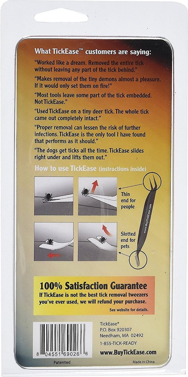 TickEase Tick Remover for Dogs and Cats