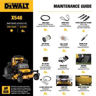 DW X548 Commercial 48 in. 26 HP Kawasaki V-Twin FT730v EFI Series Engine Stand-On Dual Hydro Gas Zero Turn Lawn Mower DXGX548P