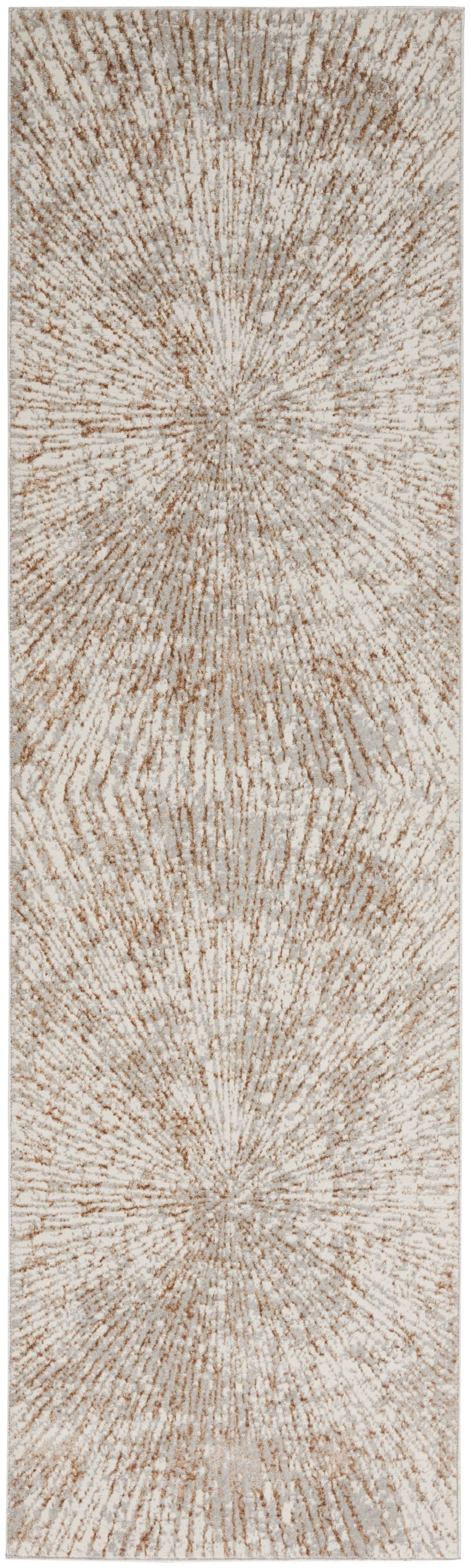 Metallic Grey/Mocha Rug