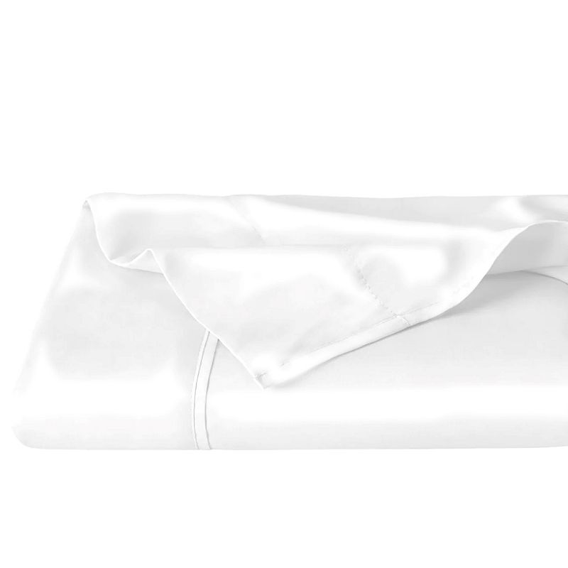 NIGHT? Satin Washable Flat or Fitted Sheet