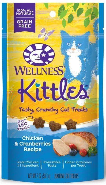 Wellness Kittles Crunchy Chicken and Cranberry Cat Treats