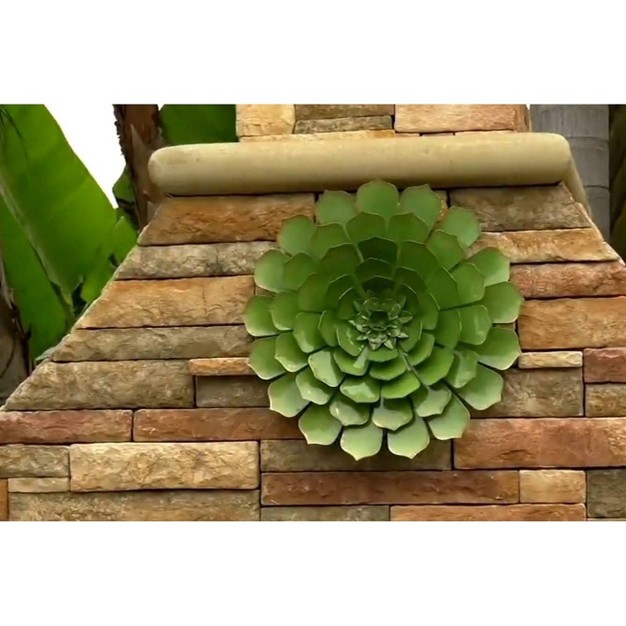 Metal Wall Succulent Green Ultimate Innovations