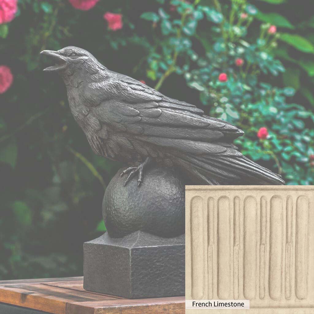 Campania International Corvus Statue