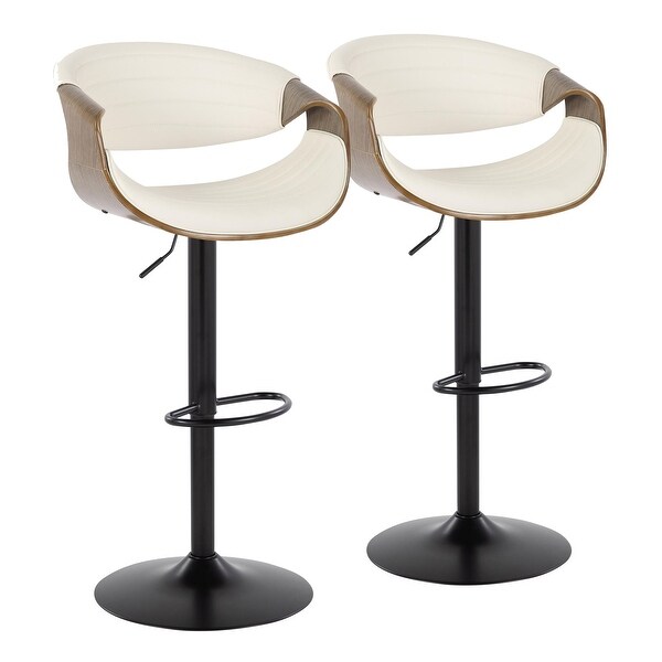 Carson Carrington Kanteborg Adjustable Bar Stool (Set of 2)