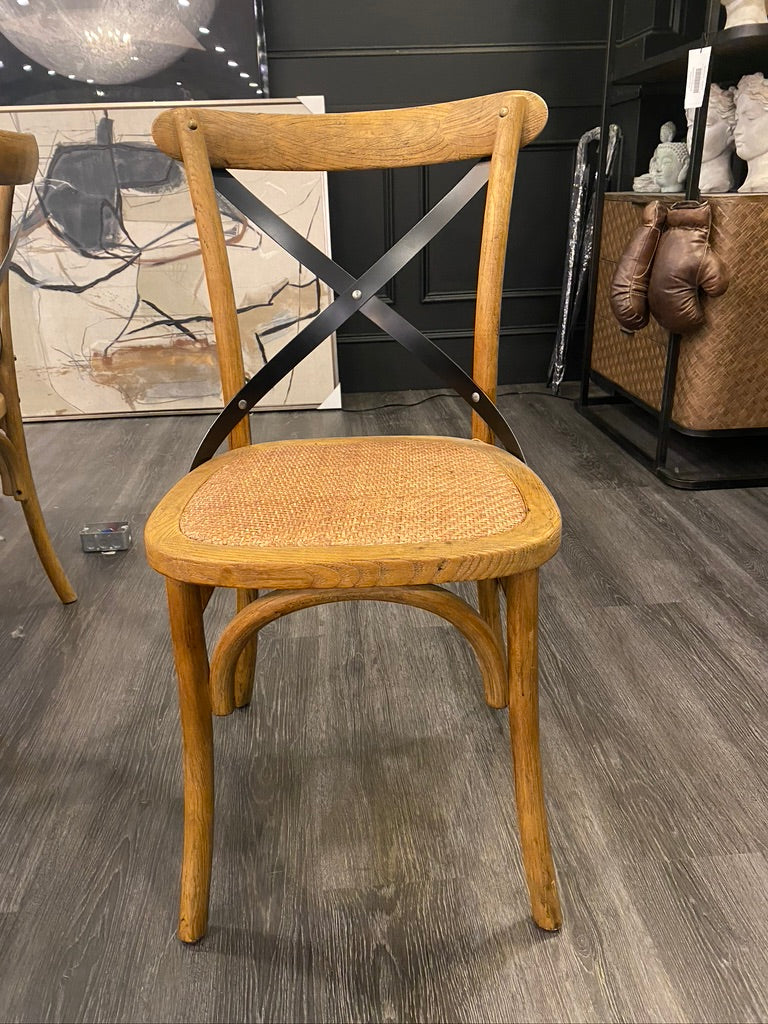 TRIXIE METAL CROSS BACK chair