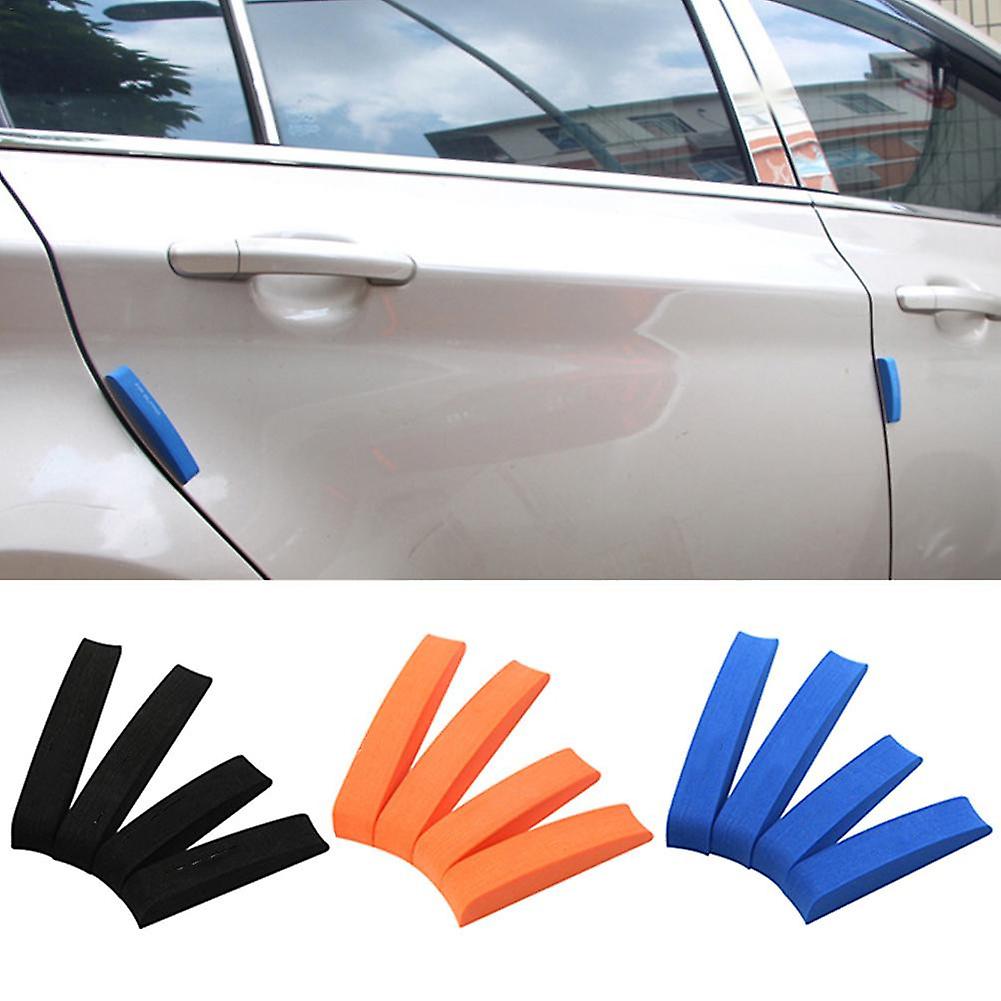 4 Pieces Car Door Foam Anti-collision Strip General-purpose Car Anti-scratch Strip Body Anti-collision Protection Sticker Car Decoration Gray